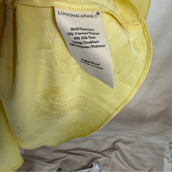 NWT LoveShackFancy Kalona Silk Jacquard Maxi Dress - Picture 13 of 14